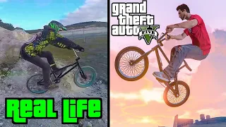 GTA 5 VS REAL LIFE 1 (fun, fail, stunts)