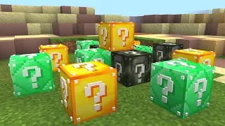 MINECRAFT MILITARY LUCKY BLOCK HUNGER GAMES