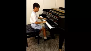 Lok playing D.Scarlatti Kp.40 Minuet