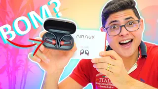 AIRAUX AA-UM3 - um fone Bluetooth TWS para ESPORTISTAS! Será bom mesmo? Unboxing e Impressões