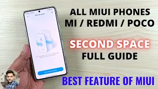 Second Space Full Guide : The Best Feature Of MIUI (All Redmi & Poco Phones)