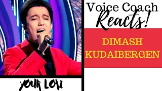 Voice Coach Reacts | Dimash Kudaibergen | YOUR LOVE | Kremlin Palace LIVE Moscow