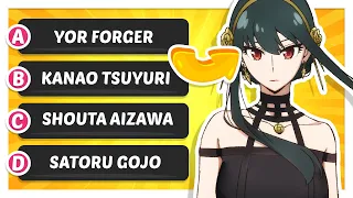 Can You Name The Characters With Choices ? - Anime Characters Quiz