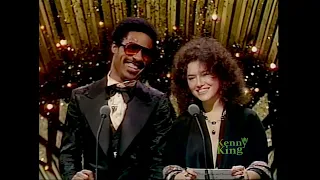 Stevie Wonder-Rare- Presenter to Michael Jackson Award@ AMAS(1976) 4K HD-Best Copy