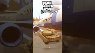 TANK vs PLANE GTA EVOLUTION @TomsGTACenter #gta #gtav #gta5 #gtasanandreas #gaming