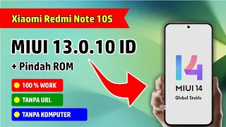 Akhirnya MIUI 14 Redmi Note 10S 😍 - Update Manual MIUI 13 ID ke MIUI 14 Global Stabil Tanpa PC 😁