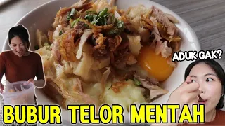 [SARAPAN] ORANG KOREA MAKAN BUBUR AYAM TELORNYA DIADUK DULU ATAU LANGSUNG DITELAN?