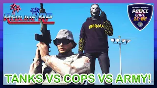GTA 5 Roleplay - RedlineRP - TANKS ARE FUN THEY SAID! # 262
