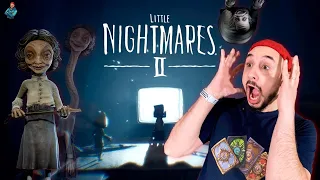 ЭТО ЖЕСТЬ!!! LITTLE NIGHTMARES 2!  БОЛЬШИЕ УЖАСЫ В МАЛЕНЬКИХ КОШМАРАХ! ТОП РОБ ОБЗОР ИГРЫ! Ч.1