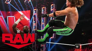 AJ Styles vs. Apollo Crews: Raw, Dec. 27, 2021