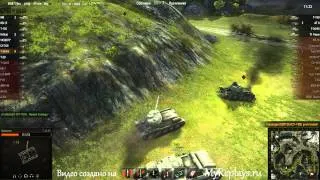 WOT: Перевал - Т-34-85 - 7 фрагов -