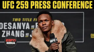 UFC 259 Press Conference | ESPN MMA