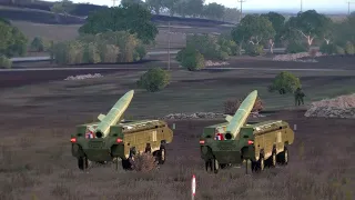 Scary! Video Footage of Russia Operating Its Biggest Missile to Destroy Ukraine - ARMA 3