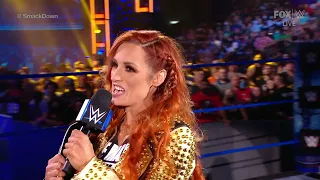Several Superstars confronts the Returning Smack Down Women's Champion Becky Lynch (Full Segment)