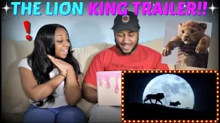 "The Lion King" Official Trailer REACTION!!!