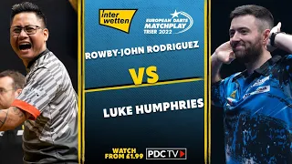 ONE OF THE BEST FINALS EVER? | Rodriguez v Humphries | Final | 2022 European Darts Matchplay