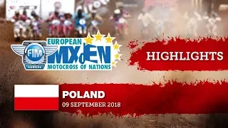 Highlights Motocross of European Nations - 2018 - Poland