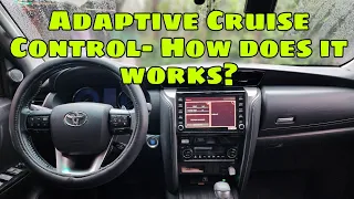 FORTUNER Q CRUISE CONTROL II CRUISE CONTROL ADAPTIF BAGAIMANA CARA KERJANYA?