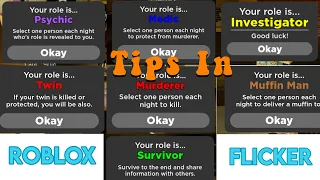 Tips and Tricks for Every Role in Roblox Flicker!