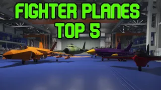 GTA | TOP 5 Fighter Planes | The Best of the Best Fighter Jets & Props