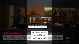 Johnny Depp's Sister's Cross Examination Clip