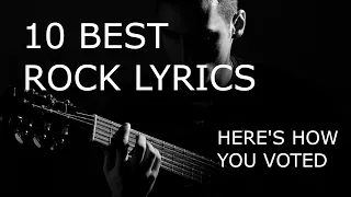 Top 10 Rock Lyrics