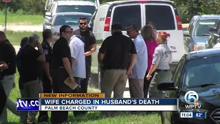 Woman arrested in shooting death of husband in Western Palm Beach County