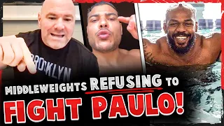 UFC Middleweights REFUSING to fight Paulo Costa! Jon Jones gives UPDATE looking ABSOLUTELY JACKED!