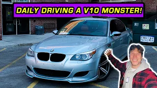 FULL DAY IN MY CUSTOM BMW M5 E60! | Car Vlog