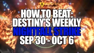 How To Easily Beat the Weekly Nightfall Strike Boss (Valus Ta'aurc) - Destiny