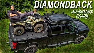 DiamondBack HD Pickup Truck Cover Review / Carry an ATV and MORE on TOP of the Best Tonneau