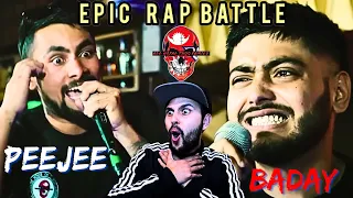 MILENA LEVEL TERO FERI?! Reacting to PEEJEE vs BADAY | NEW ANTF Rap Battle 2 | VIRAL RAPPERS | WOW