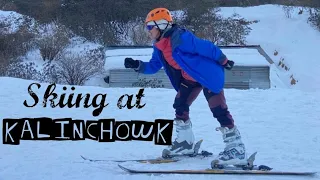 Skiing at kalinchowk | Dolakha | Manisha Budha magar