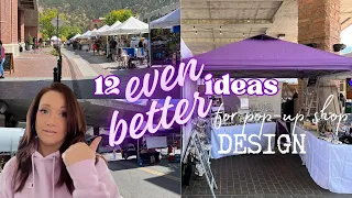 UPGRADES & IDEAS FOR YOUR POPUP & MARKET BOOTH #popup #vendorbooth #smallbusiness