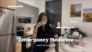 Emergency Medicine Rotation | Vlog + Recap