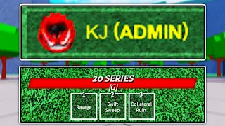 I Bought The ADMIN KJ MOVESET for $1 MILLION ROBUX.. (The Strongest Battlegrounds)