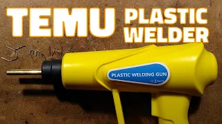 Temu plastic welder with schematic