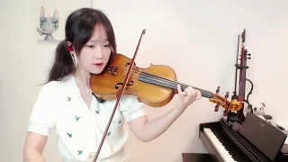 【RouRouJiang】Violin Cover Steve Chou《Sunset》【揉揉酱】小提琴演奏 周传雄《黄昏》