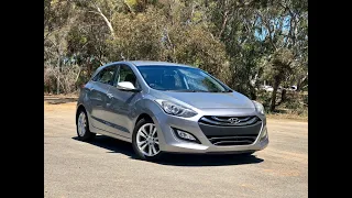 2014 Hyundai i30 GD MY14 Elite Silver 6 Speed Sports Automatic Hatchback #c159585