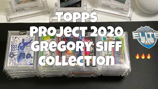 MY COMPLETE SET OF Topps PROJECT 2020 GREGORY SIFF COLLECTION 🔥