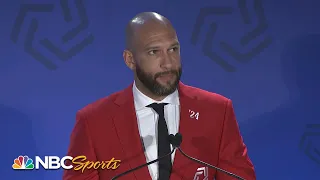 Tim Howard recalls his career at National Soccer Hall of Fame induction | NBC Sports