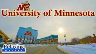 Driving Tour of the University of Minnesota - Minneapolis, MN | Relaxing Drives