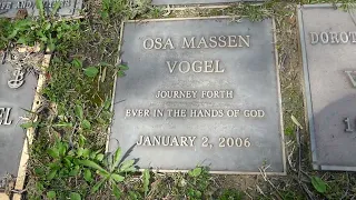 Actress Osa Massen Grave Pierce Brothers Westwood Village Los Angeles California USA March 26, 2023