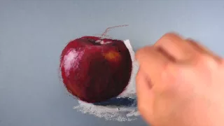 Oil Pastel Lesson - Apple