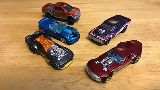 Hot Wheels 2022 HW Horsepower 5-pack! Unboxing e review.