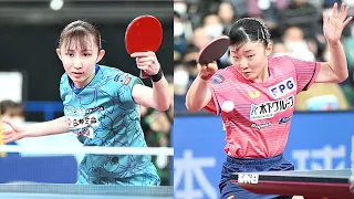 2024 All Japan Table Tennis Championships｜Women's Singles Final Hina HAYATA vs Miwa MATSUSHIMA