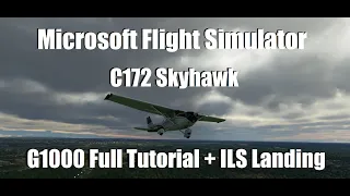 G1000 FULL Autopilot Tutorial | ILS Landing | Microsoft Flight Simulator 2020