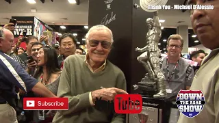 Stan Lee signing for fans at Marvel Booth at San Diego Comic-Con International 2016