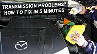 HOW TO FIX TRANSMISSION THAT SHIFTS HARD SLIPPING ON MAZDA 2 3 5 6 CX7 CX9 CX5 CX3