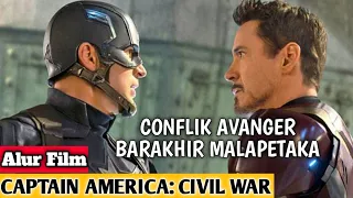 KONFLIK INTERNAL DIANTARA AVANGER❗ALUR CERITA FILM CAPTAIN AMERICA CIVIL WARS 2016